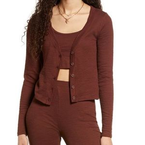 BP CROPPED CARDIGAN
